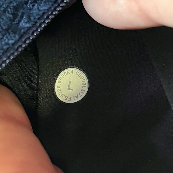 Lululemon Bowline Shorts Seersucker True Navy Blue 8” Linerless Mens Size Large - Picture 5 of 8